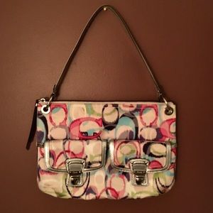 Coach Poppy Ikat crossbody